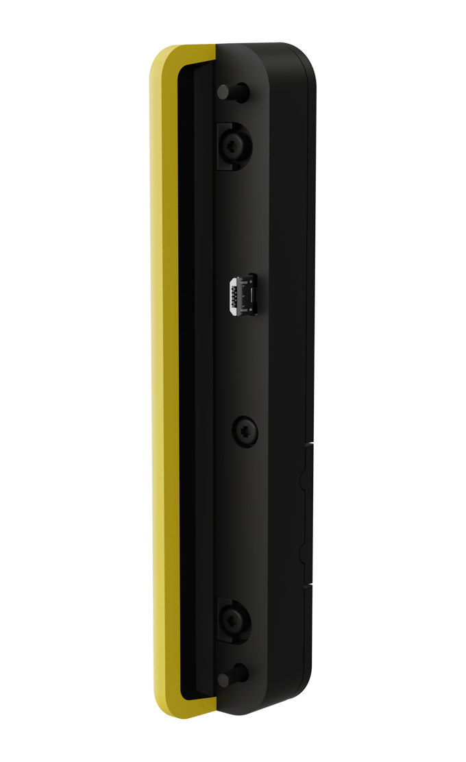 LED geltona šviesa – poilsio laiko indikacija