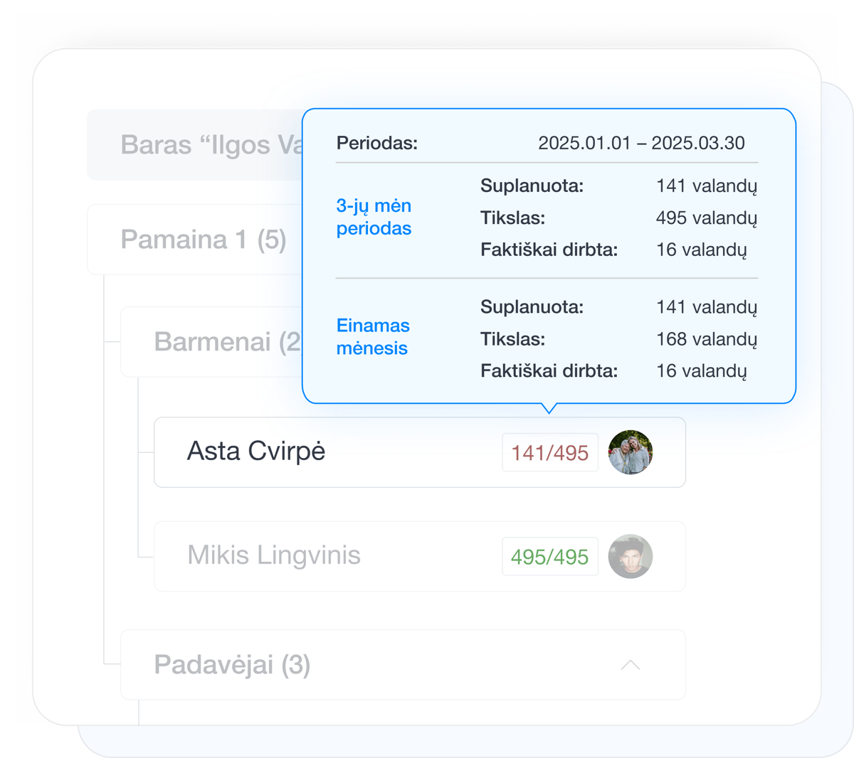 Suminės darbo laiko apskaitos analizė ir rekomendacijos